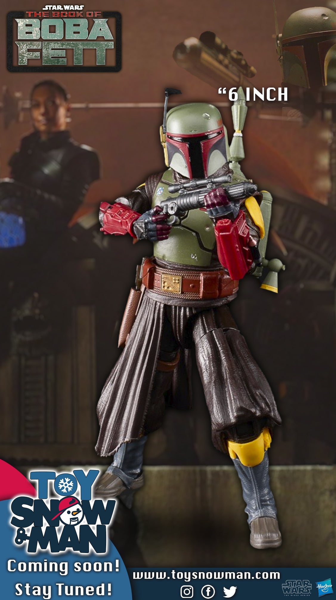 Star Wars The Black Series Boba Fett (Salle du trône)