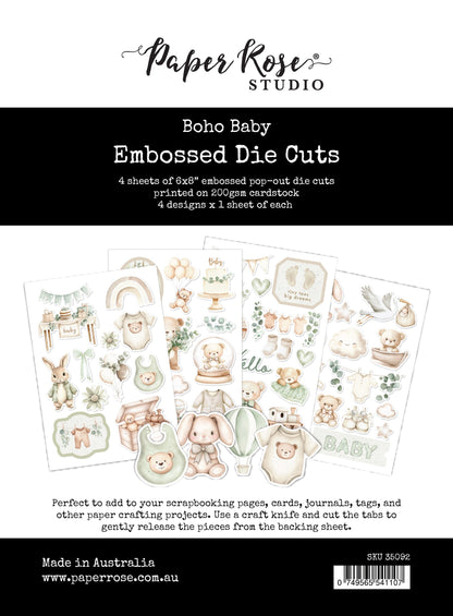 Boho Baby Embossed Die Cuts 35092