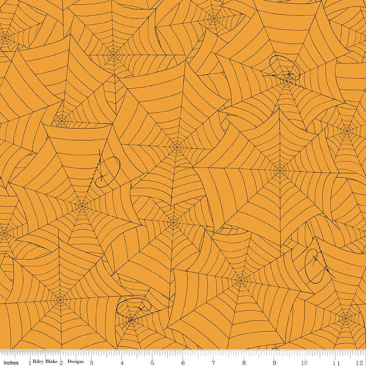 Riley Blake - Costume Maker's Act II - Web Orange - C16011-ORANGE