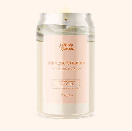 Soy Candle 16 oz - Mango Pomegranate