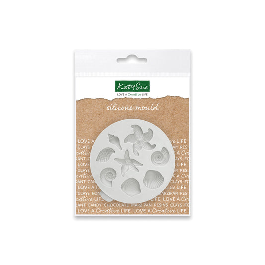 Miniature Shells and Starfish Silicone Mould