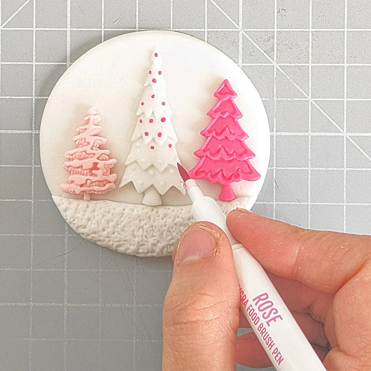 Miniature Christmas Trees Silicone Mould
