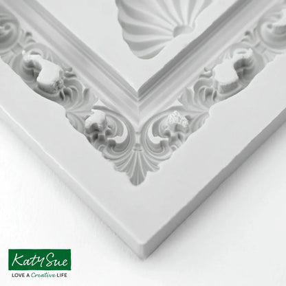 Square Frame and Corners Silicone Mould