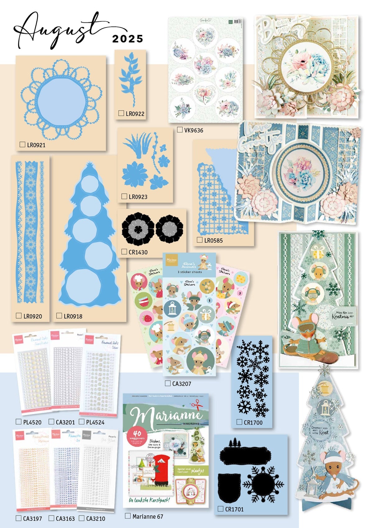 Marianne Design La Collection #152 Août 2025