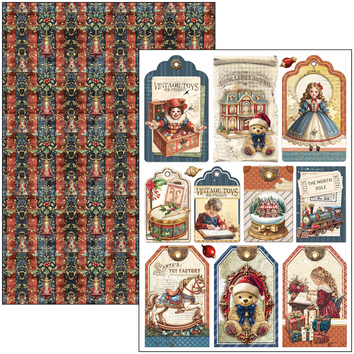 Bloc Créatif Magasin de Jouets A4 9/Paquet
