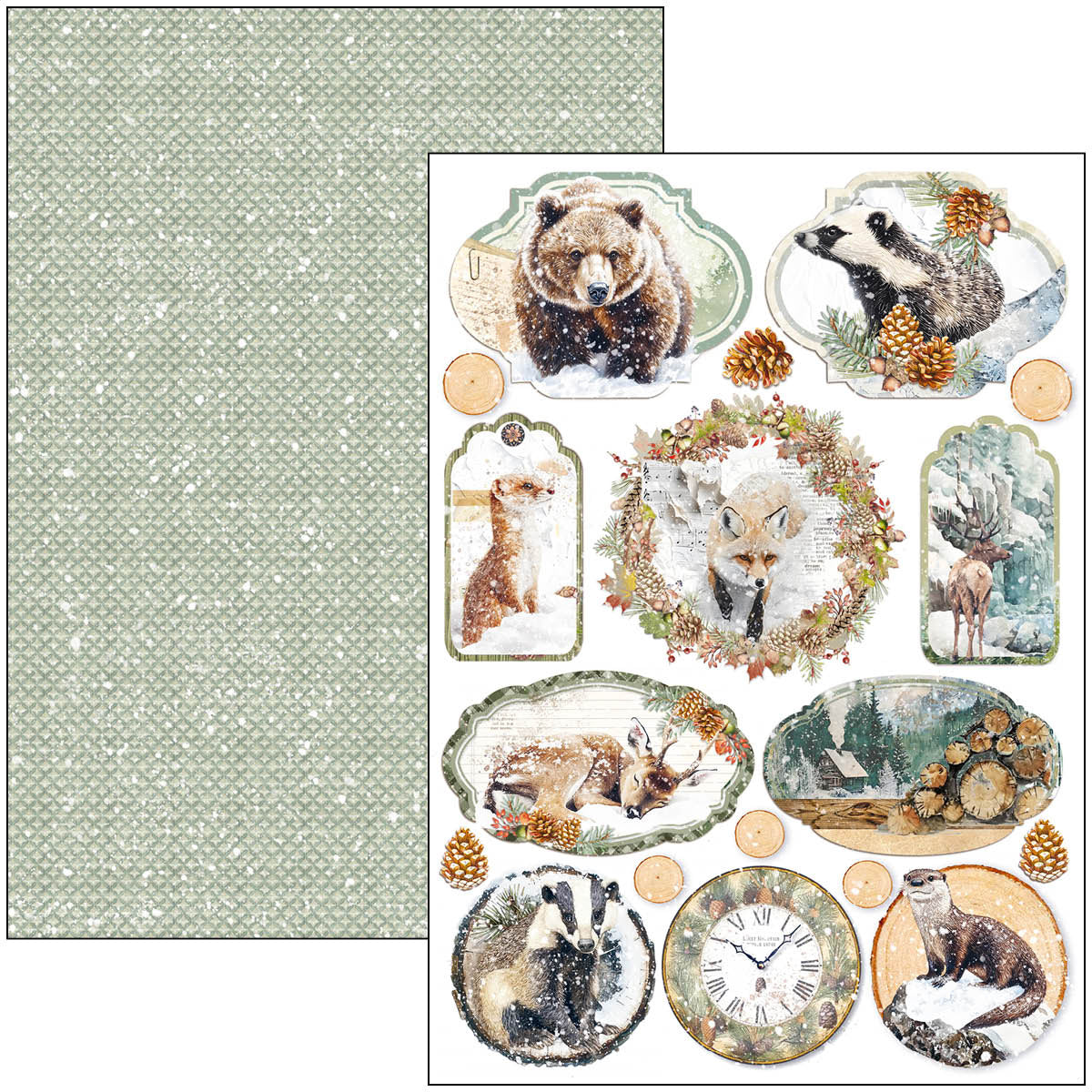 Forest Tales Creative Pad A4 9/Pkg
