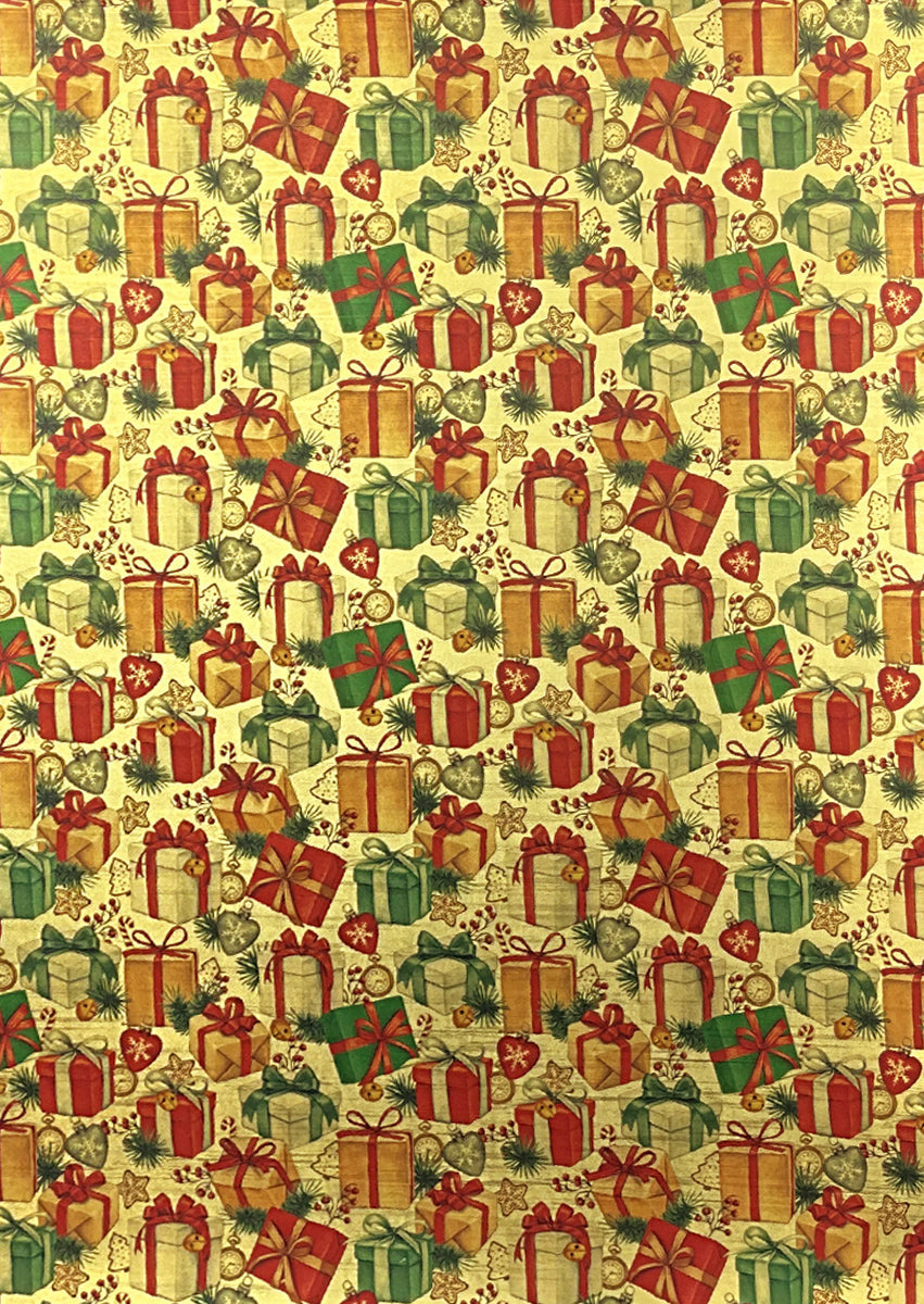 Deluxe Casse-Noisette en papier doré A4 5/paquet