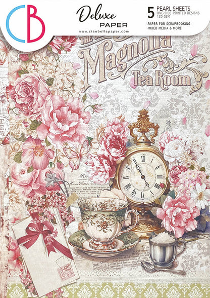 Deluxe Timeless Moments Paper Gold A4 5/Pkg