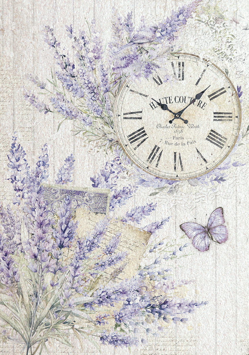 Perle de Papier "Matin en Provence" Deluxe A4 5/Paquet