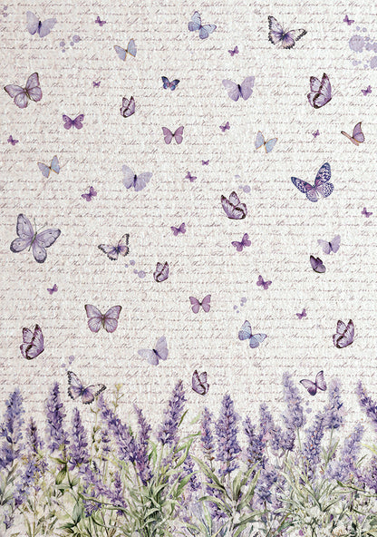 Perle de Papier "Matin en Provence" Deluxe A4 5/Paquet