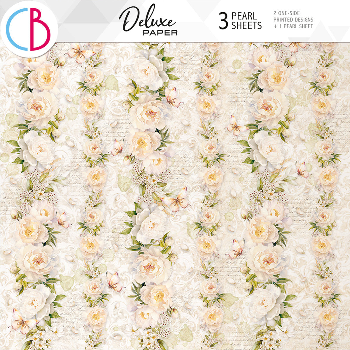 Perles en papier Always & Forever Deluxe 30,5 x 30,5 cm 3/Paq.
