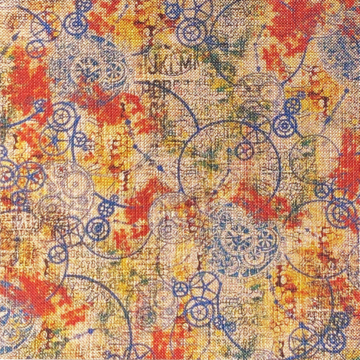Papier corail de luxe Cuivre 15x15cm 5/Paq