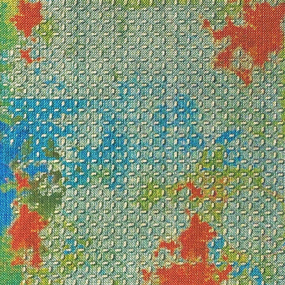 Papier corail de luxe Cuivre 15x15cm 5/Paq