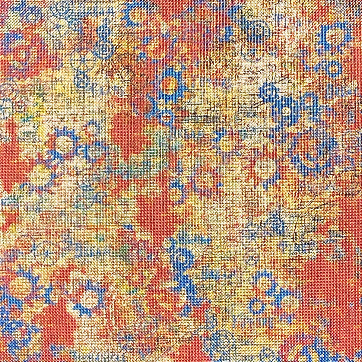 Papier corail de luxe Cuivre 15x15cm 5/Paq