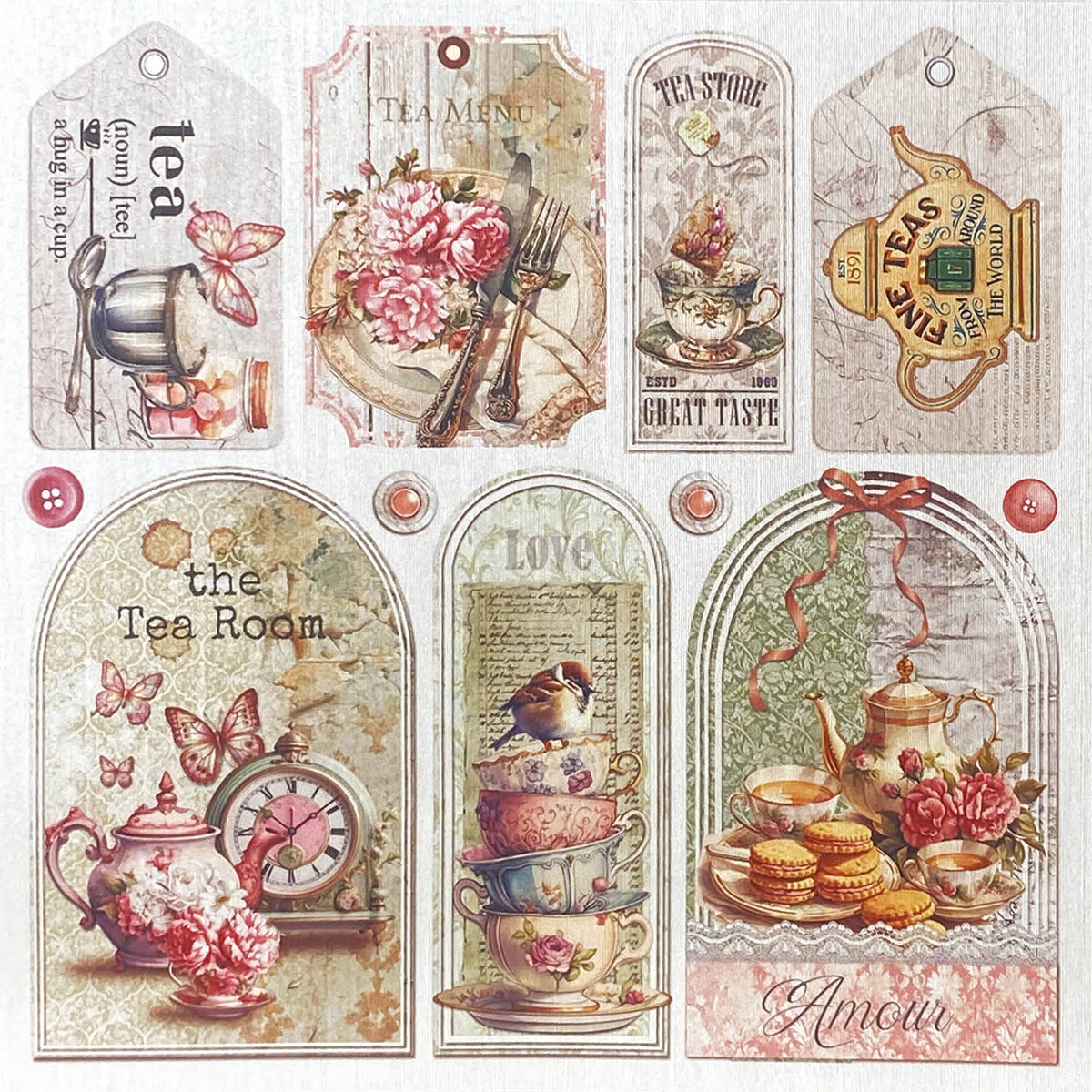 Moments intemporels Deluxe Papier Argent
 15x15 cm 5/Paquet