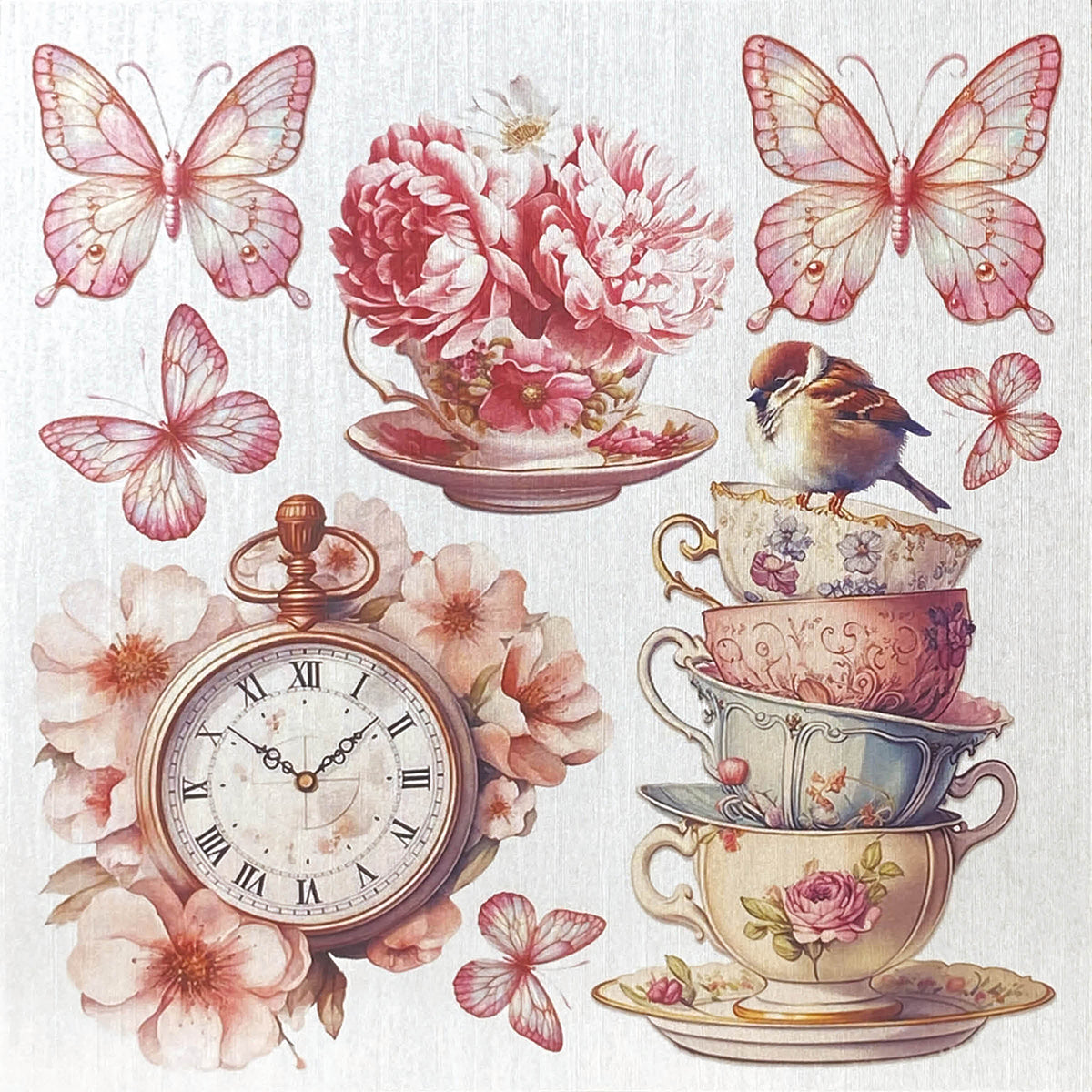 Moments intemporels Deluxe Papier Argent
 15x15 cm 5/Paquet