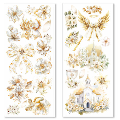 Blessing Day Transparent Adhesive Sheets 5/Pkg
