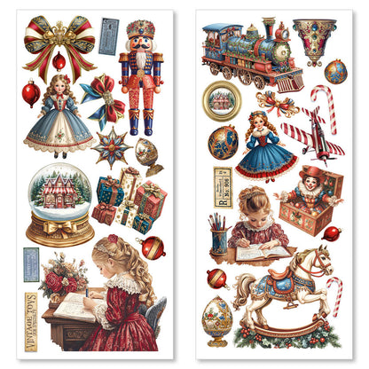Toy Shop Transparent Adhesive Sheets 5/Pkg