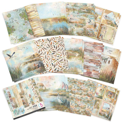 Ciao Bella Delta Paper Pad 15x15cm 24 feuilles/paquet