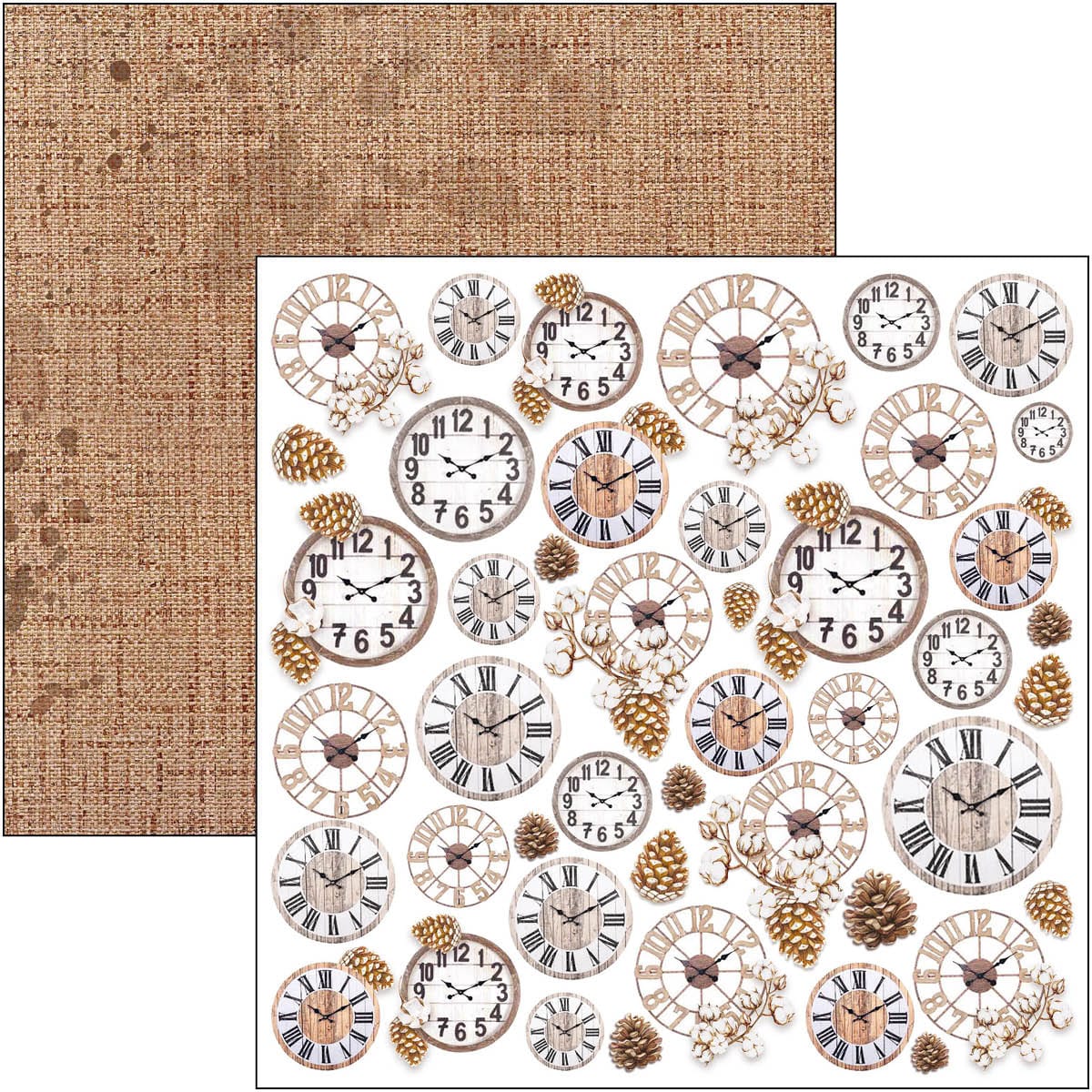 Bloc Cozy Moments 15,2x15,2 cm 24 feuilles/paquet