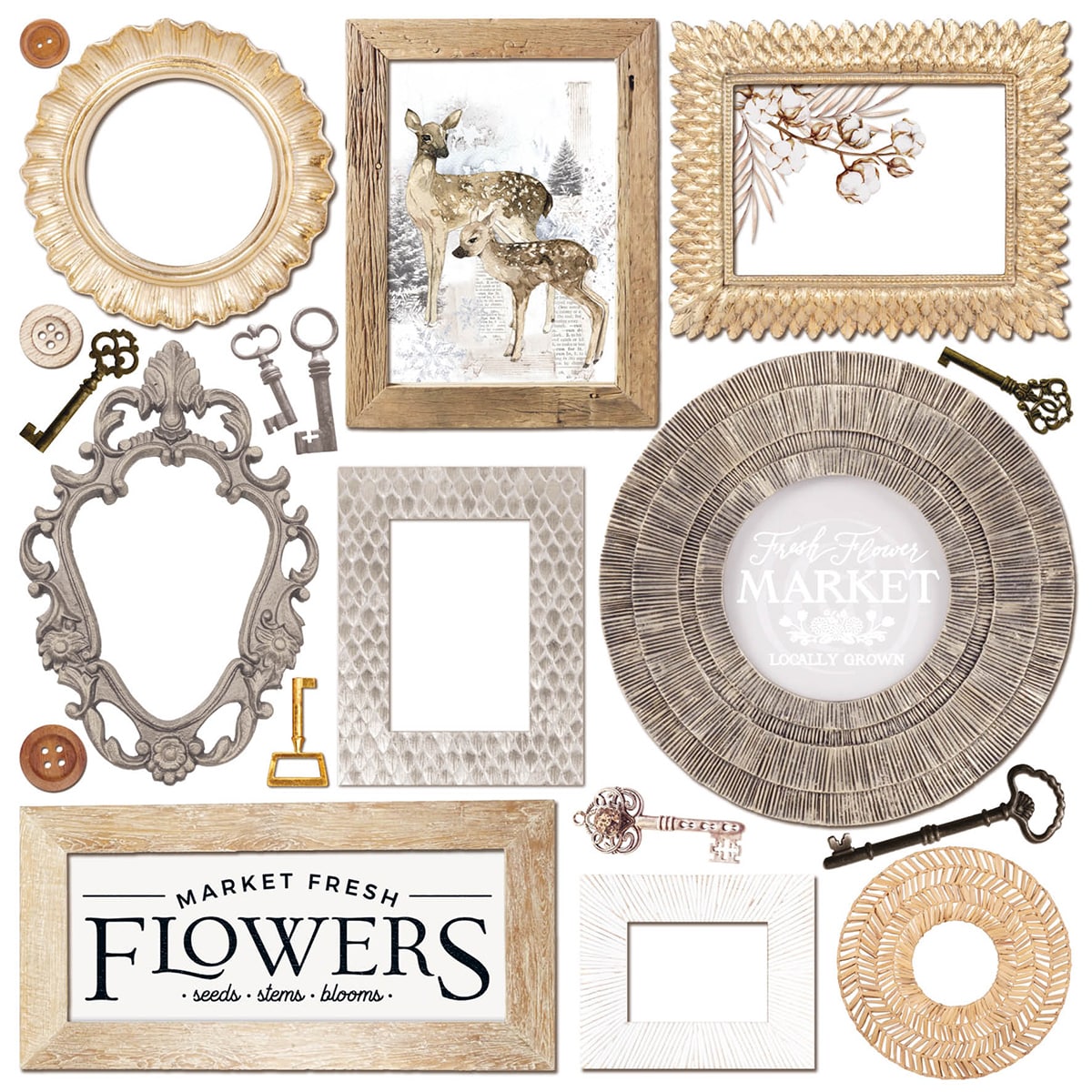 Bloc Cozy Moments 15,2x15,2 cm 24 feuilles/paquet