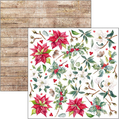 Bloc de papier Noël 15x15cm 24 feuilles/paquet