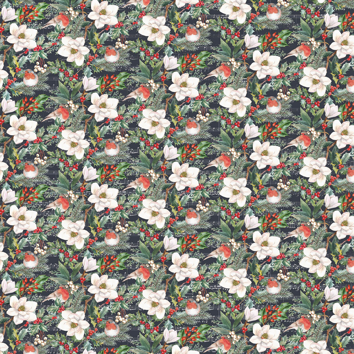 Bloc de papier Noël 15x15cm 24 feuilles/paquet