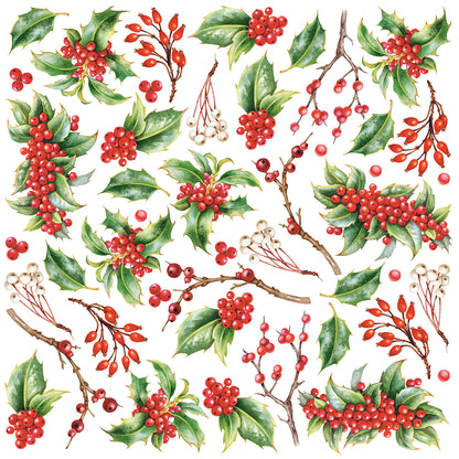 Bloc de papier Noël 15x15cm 24 feuilles/paquet