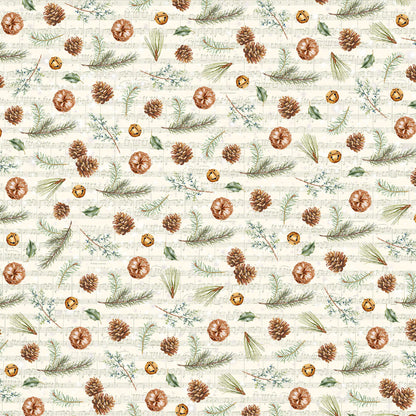 Bloc de papier Noël 15x15cm 24 feuilles/paquet