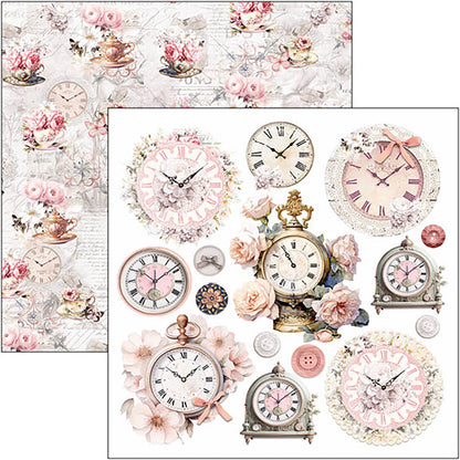 Timeless Moments Bloc à découper 6"x6" 24 feuilles/paquet