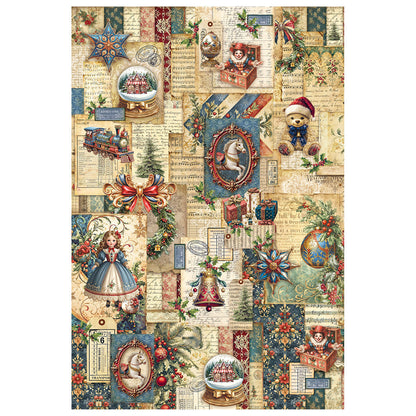 Rice Paper A4 MIXED 4/Pkg Toy Shop