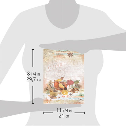 Ciao Bella Papier de Riz A4 Cidre de Pomme Chaud