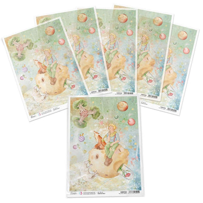 Ciao Bella Papier de Riz A4 Le Petit Prince