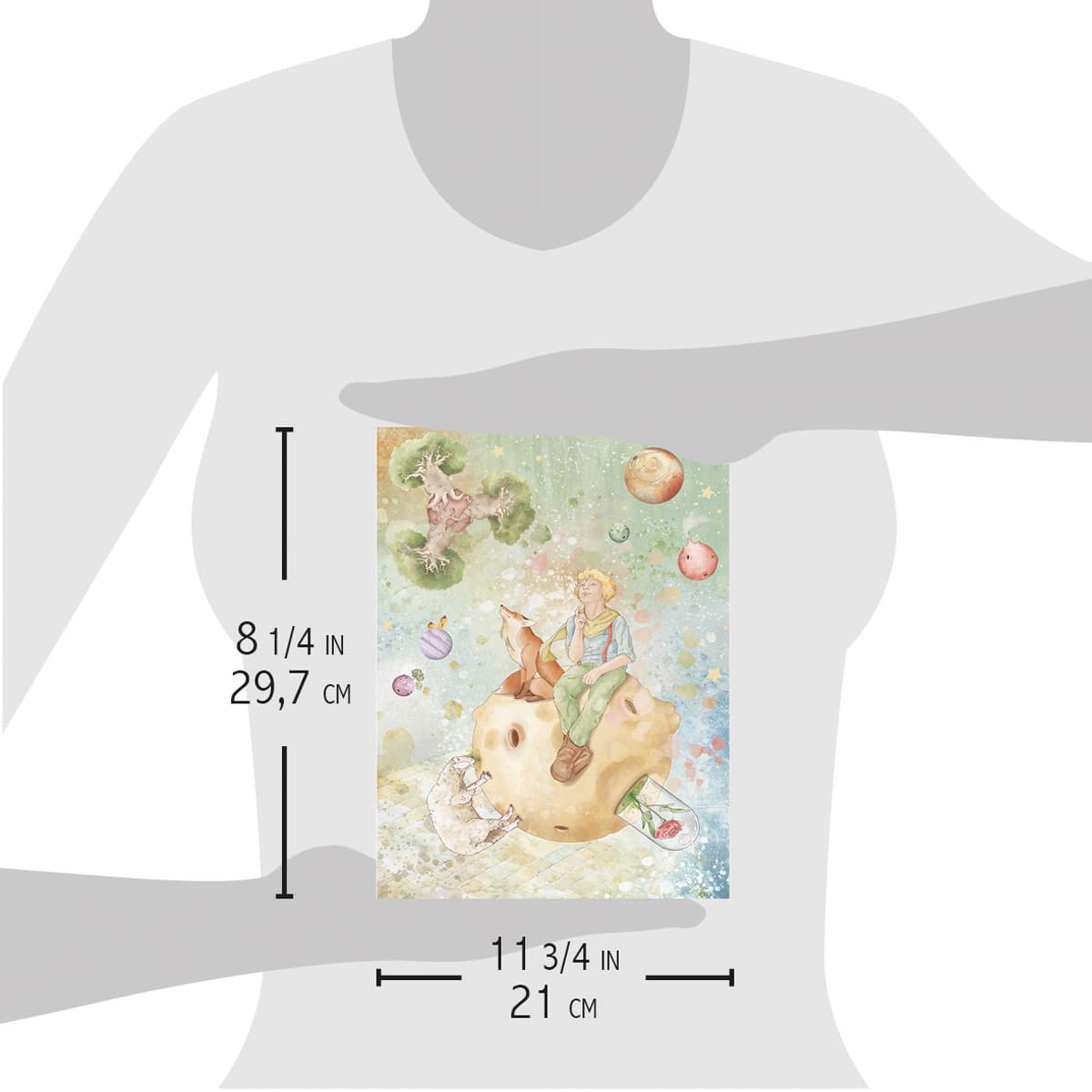 Ciao Bella Papier de Riz A4 Le Petit Prince
