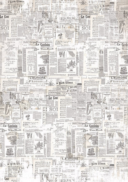 Papier de riz A5 MIXTE 8/Paquet Jardin Secret
