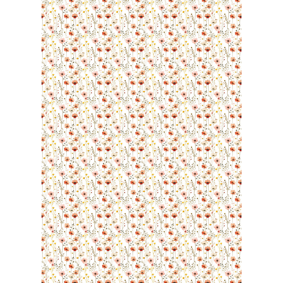 Rice Paper A5 MIXED 8/Pkg Woodland Party