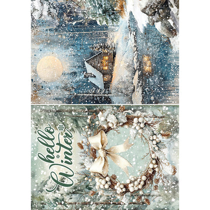 Rice Paper A5 MIXED 8/Pkg Forest Tales