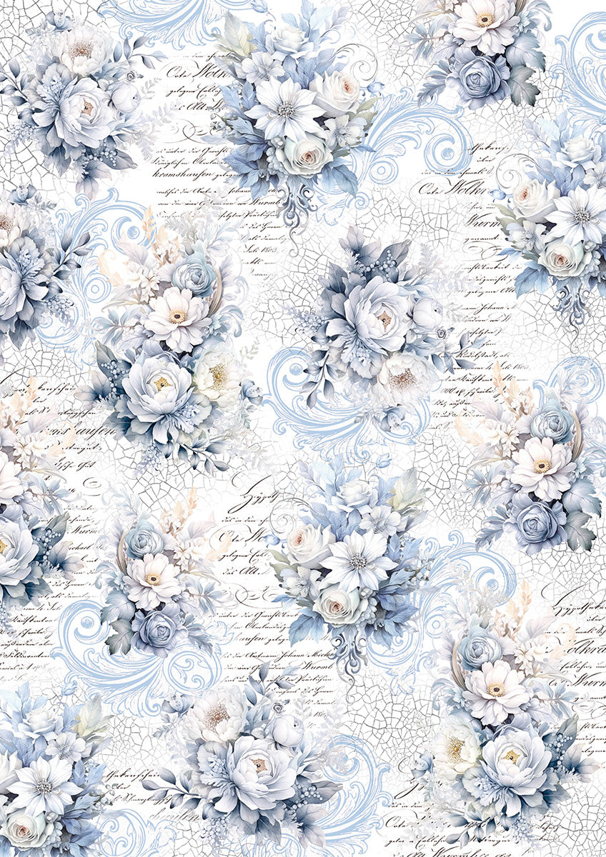 Motifs papier Vélin Minuit Magique A4 6/paq.