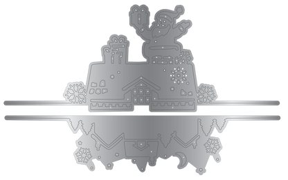 Crafter's Companion Metal Die Edge Set - On the Rooftops