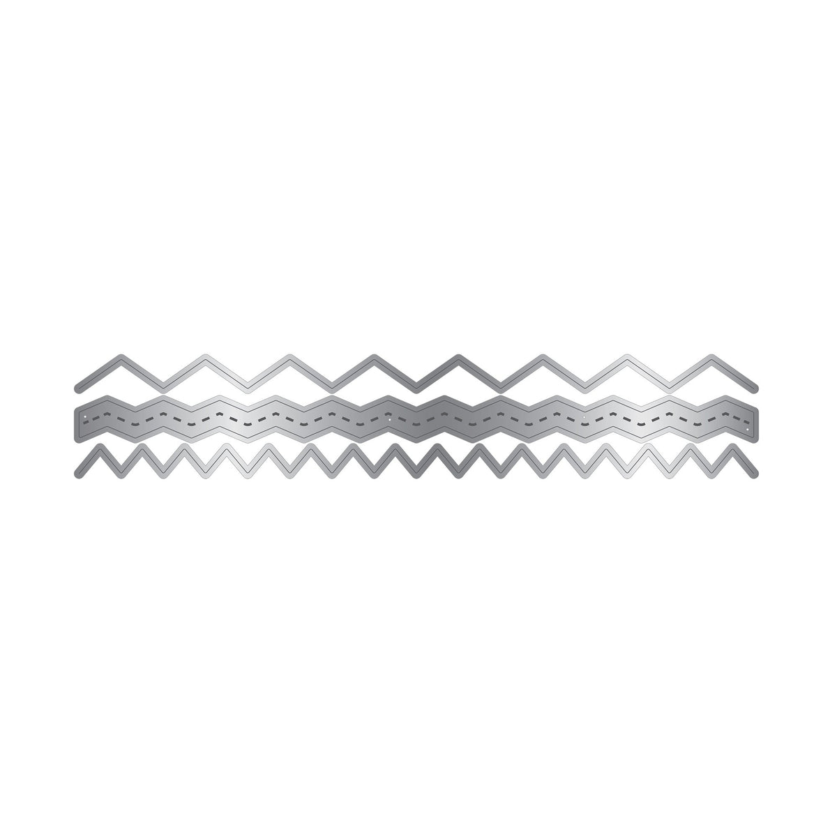 Crafters Companion Metal Die Edgeable - Zig Zag