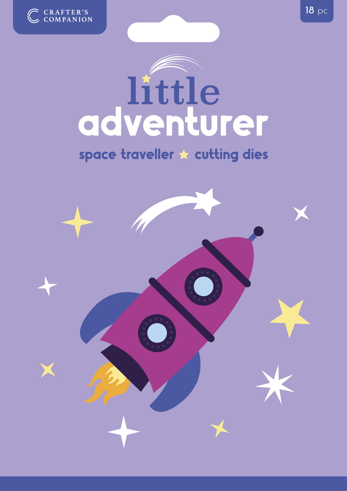 Crafters Companion Metal Die Set - Space Traveller