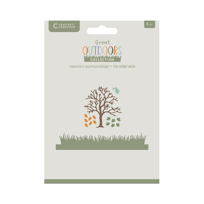 Crafters Companion The Great Outdoors Matrice de découpe métallique Edge’able - Le Cadre Naturel