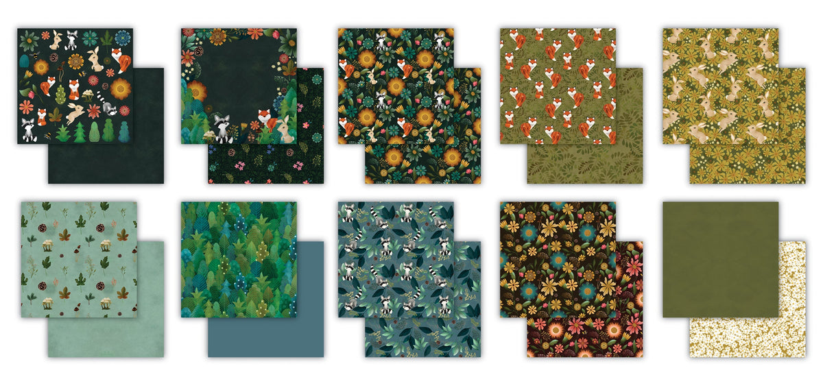 Craft Consortium - Through The Trees - 12x12