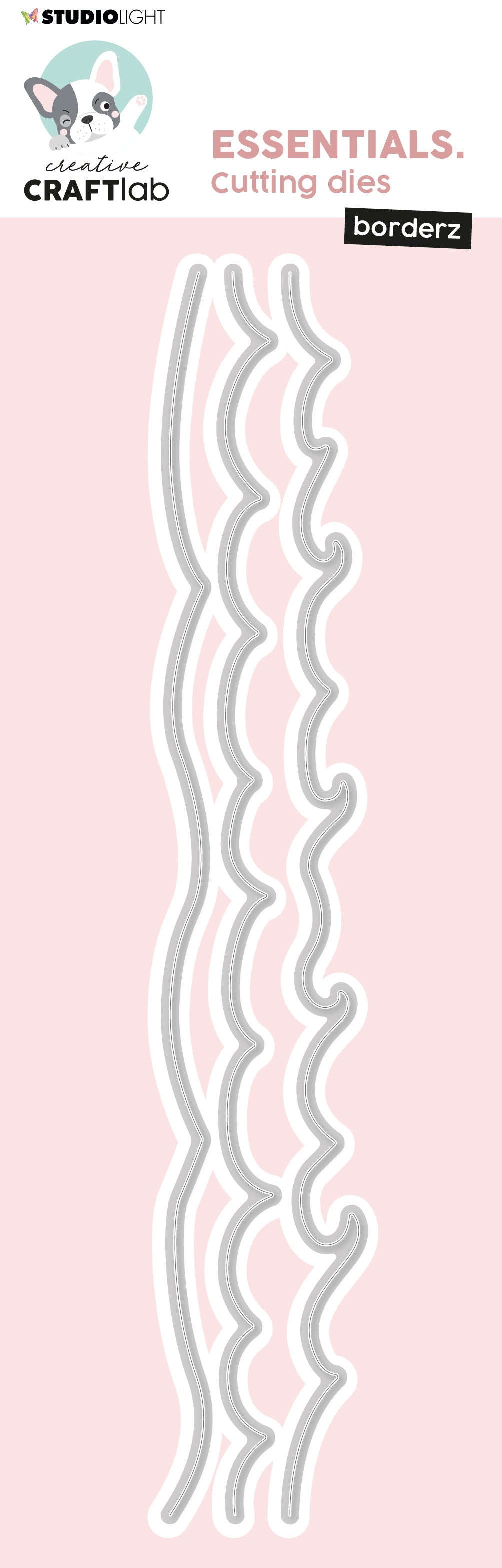 Matrices de découpe CCL Borderz Waves Essentials 213x35x1mm 3 pièces n°545