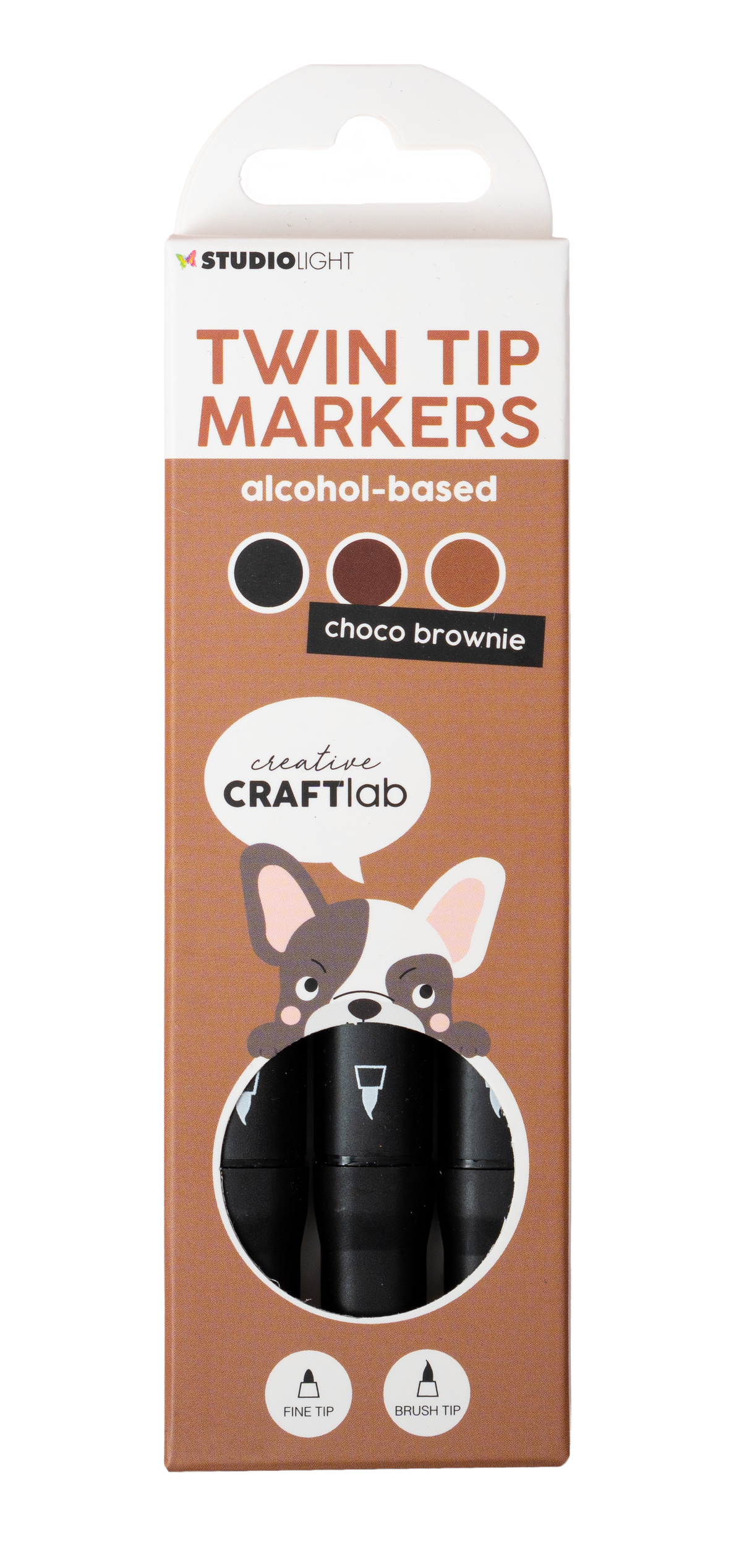 Marqueur à alcool CCL Choco Brownie Essentials 48x152x13mm 3 PC n°07