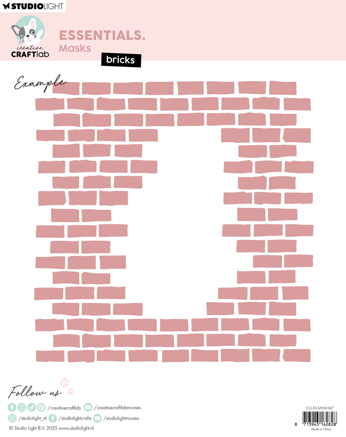 CCL Masks Bricks Essentials 1 Piece