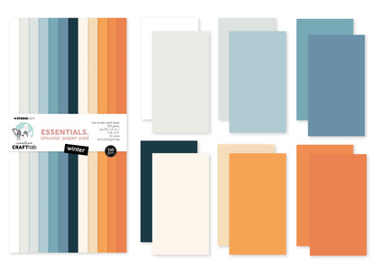 CCL Unicolor Paper Pad Winter Essentials 24 SH