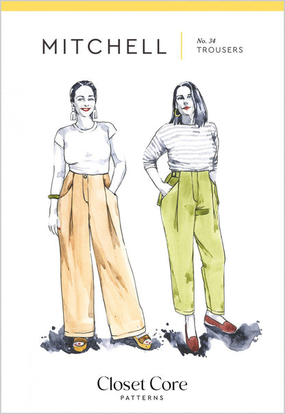 Le pantalon Mitchell de Closet Core Patterns