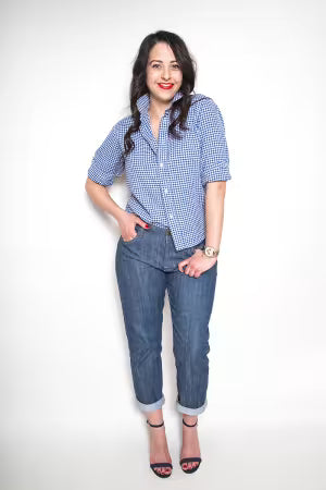 Morgan Boyfriend Jeans by Closet Core Patterns