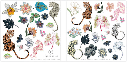 Craft Consortium Enchanted Jungle - Bloc de papier 6x6